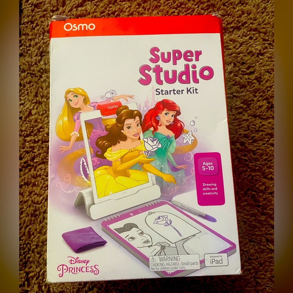 Disney Princess Super Studio Starter Kit from Osmo (For iPad) w/ osmo base